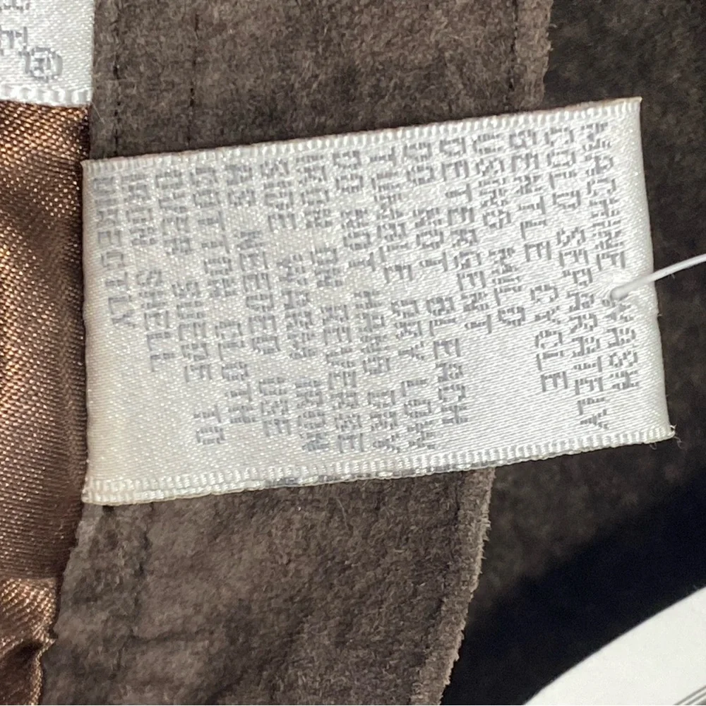 Preswick and Moore, Long, Suede Leather-Skirt Size 12 - Picture 6 of 6